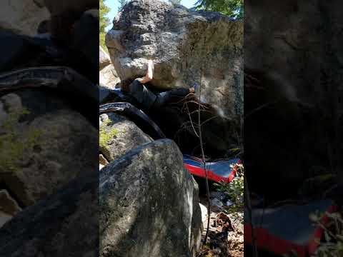Beta Video for climb Span Man v10, Leavenworth