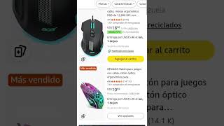 El mouse gaming que cambió mi setup 🖱️ #Shorts