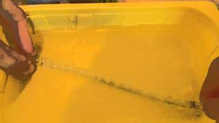 Testing Bubbles With Air Pump For NanoFish Aquarium For Etching Boards