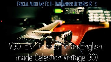 Axe Fx II  OwnHammer 4x12 UltraRes Demo