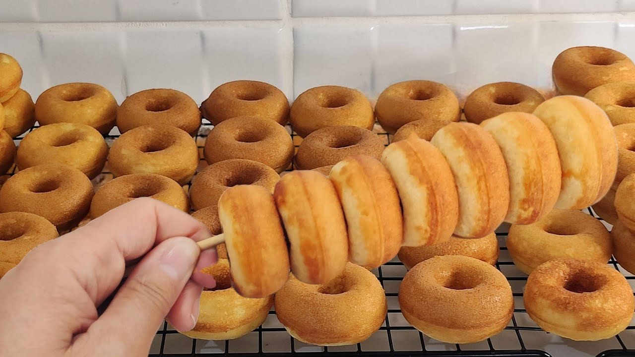 A massa perfeita do mini cake donuts. Comparando máquina da Shopee Vs. Amazon.