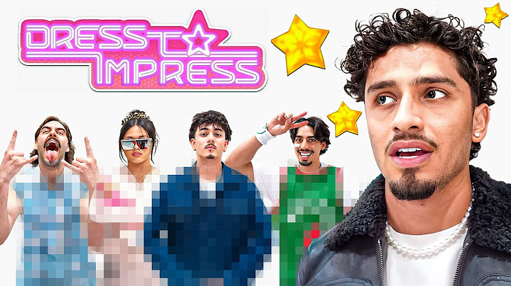 WE PLAYED DRESS TO IMPRESS IRL!!