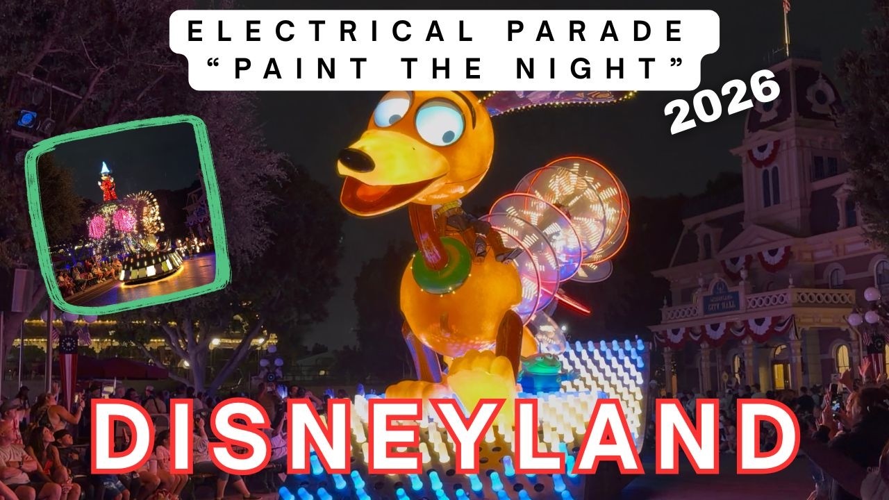 4K 2026 NIGHTTIME ELECTRICAL PARADE "PAINT THE NIGHT" Featuring Jessie from Toy Story and Mickey