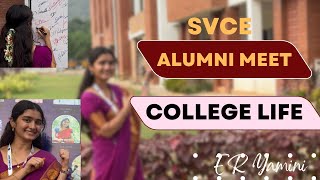 College ALUMNI MEET 😍 | college life | memories | ER Yamini