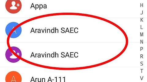 How To Remove/Delete Multiple Duplicate Contacts in Android|Tablet