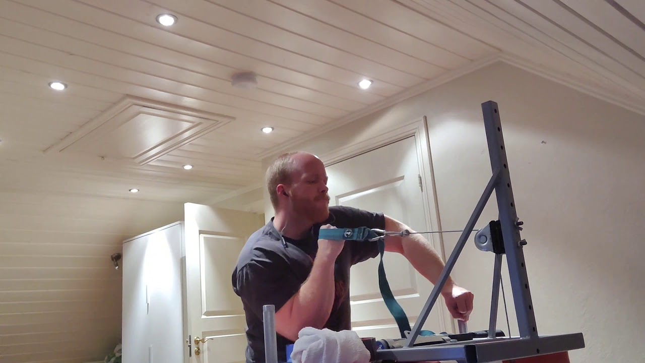 Different exercises on armwrestling table with Krasi Pulley YouTube