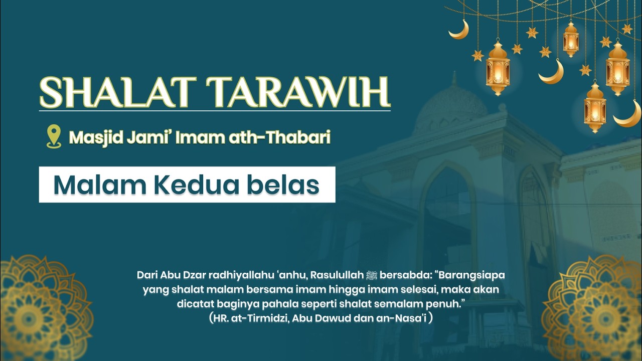 [LIVE] Sholat Isya dan Tarawih Malam ke-12 | Masjid Ath-Thobari Ponpes ZAD IQBS & STIQ ZAD Cianjur