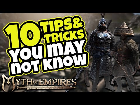 10 TIPS & TRICKS To Help You PROGRESS! Myth of Empires Survival RPG