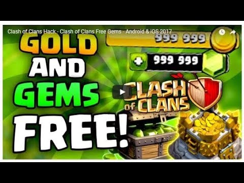 How to hack clash of clans(real trick working 100%)!!