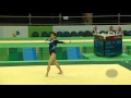 Phan thi ha thanh vie  2016 olympic test event rio bra  qualifications floor exercise