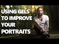 Flash Photography Tutorial - Using gels to balance with ambient light