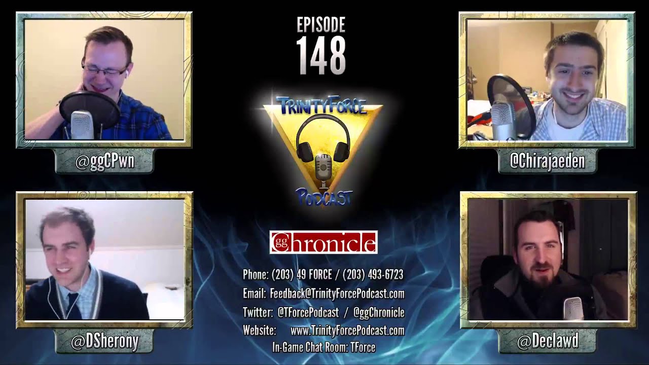 Episode 148 of the Trinity Force Podcast a League of Legends Podcast