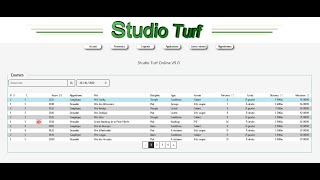 Logiciel Studio Turf online v5.0 - Courses hippiques PMU (tutoriel vidéo)