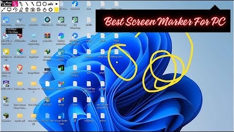 Screen Marker for windows 10 / 11___ Best screen marker for PC || Screen Marker App