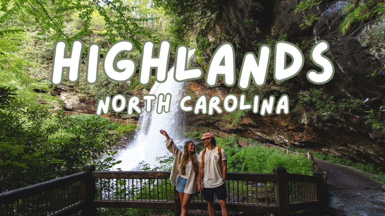 HIGHLANDS, NC ⛰️🥾🪻 4 Days Exploring  Waterfalls, Ziplining, A Mountain Coaster, & Downtown! 