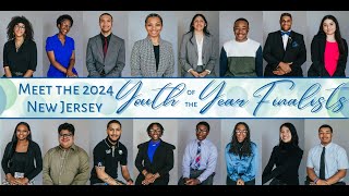 Boys & Girls Clubs in New Jersey's 2024 Youth of the Year Club teen honorees' videos