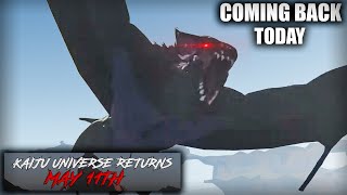 LongAwaited Kaiju Universe Coming Back Today  ! &amp; Other News - ROBLOX