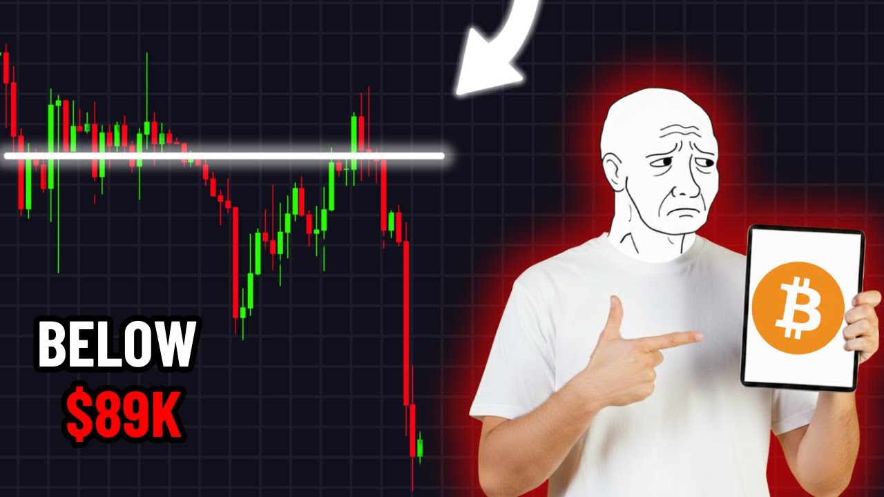 BITCOIN: CRITICAL SUPPORT LOST (URGENT) - MUST-WATCH 