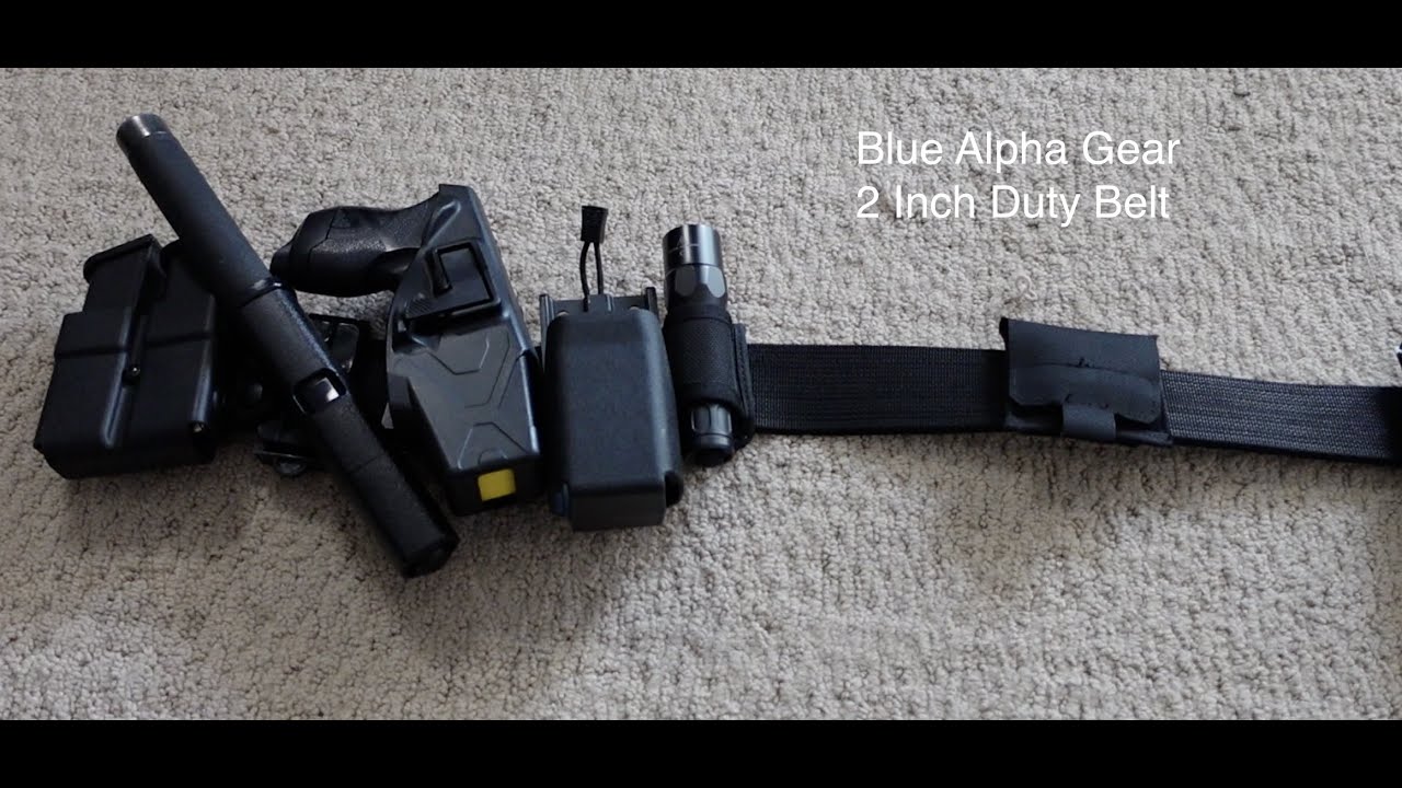 Thoughts About the Blue Alpha Duty Belt