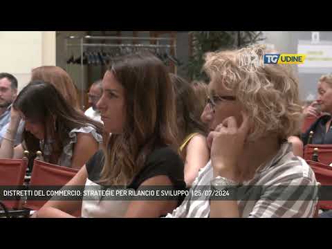 DISTRETTI DEL COMMERCIO: STRATEGIE PER RILANCIO E SVILUPPO  | 25/07/2024