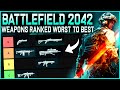 Battlefield 2042 - All Weapons RANKED From Worst To Best! (After Latest Update)