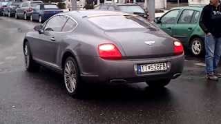 Bentley Continental GT drive by