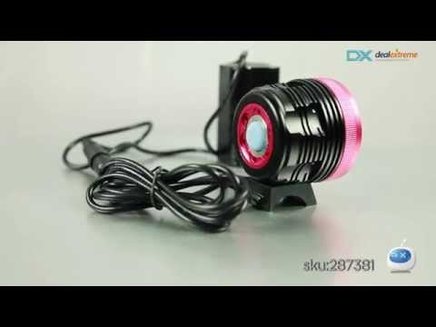 DX: JN 6X Cree XM-L T6 2800LM 3-mode White Bicycle Light Headlamp