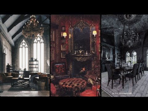 Gothic Home decor design Gothic home decor style - YouTube