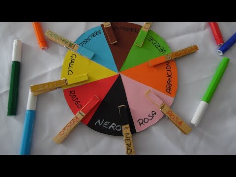 Video: Come Disegnare Una Ruota Dei Colori