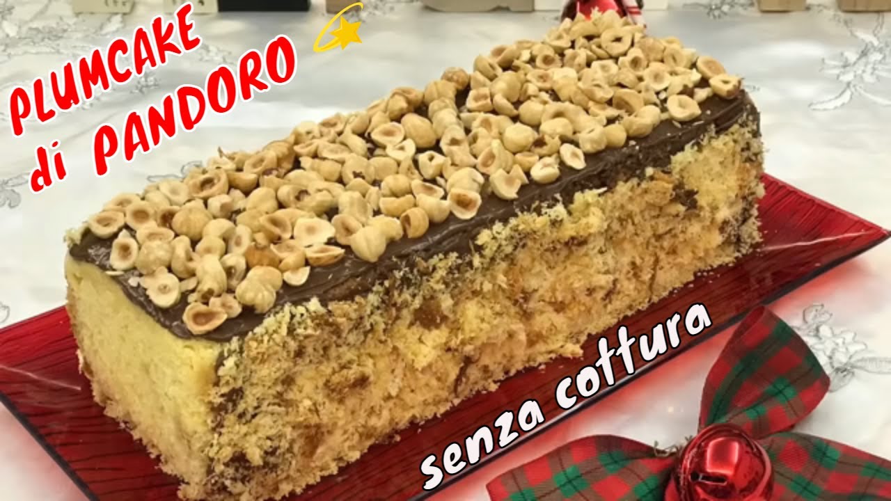 PLUMCAKE DI PANDORO   senza cottura  No-bake Pandoro Plumcake - A Delicious Twist!