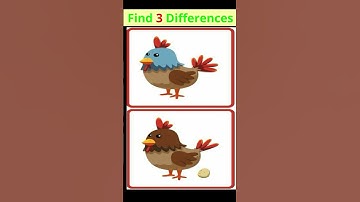 STOP Wasting Time! 3 Picture Differences Only GENIUSES Can Spot #ytshorts #quizzoliv