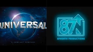 The Fall Guy (2024) Universal Pictures & 87North Productions logos w' default themes & sound effects