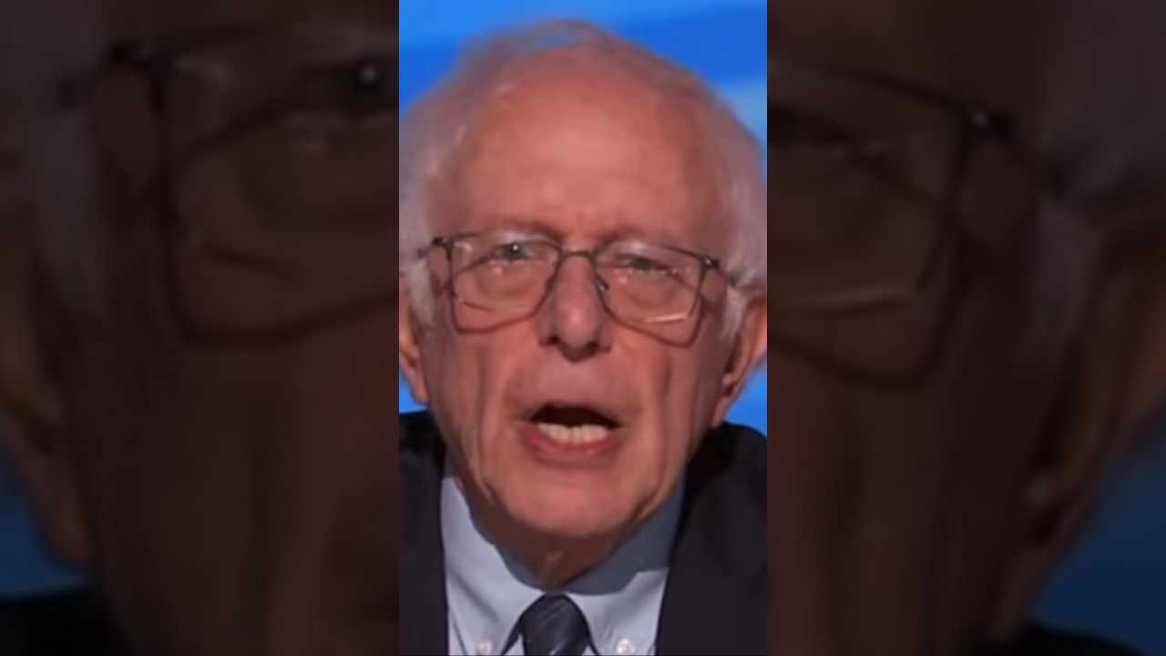 NO BIG MONEY! Bernie Sanders blasts DNC at DNC