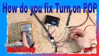 How do you fix turn on pop from your amplifer screenshot 3