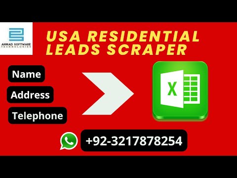 B2C Leads Scraper || How we can scrape residential leads from USA