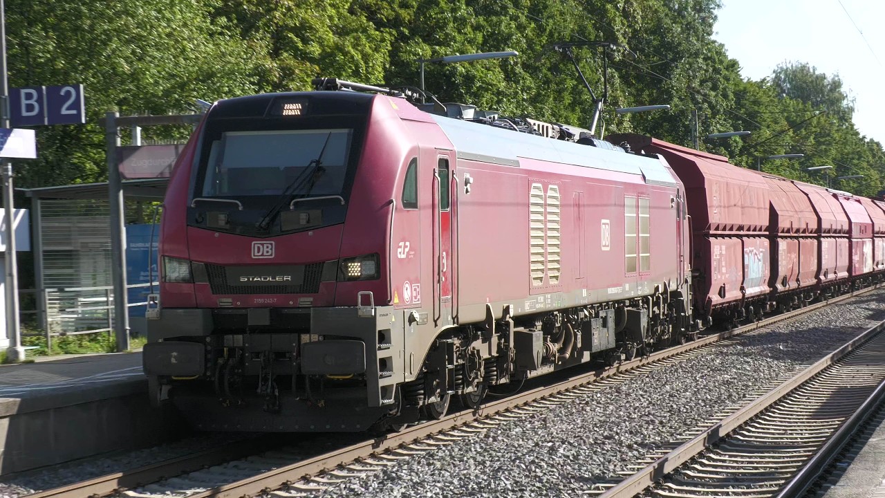 Hybrid Freight Locomotive Stadler Eurodual German Railways / European Loc Pool