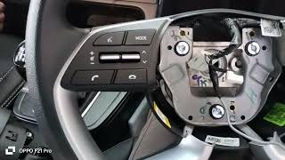 Hyundai creta 2023 September model steering control button installation video