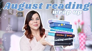 August Reading wrap up 📚💕| all the books I read in August 26 ✨