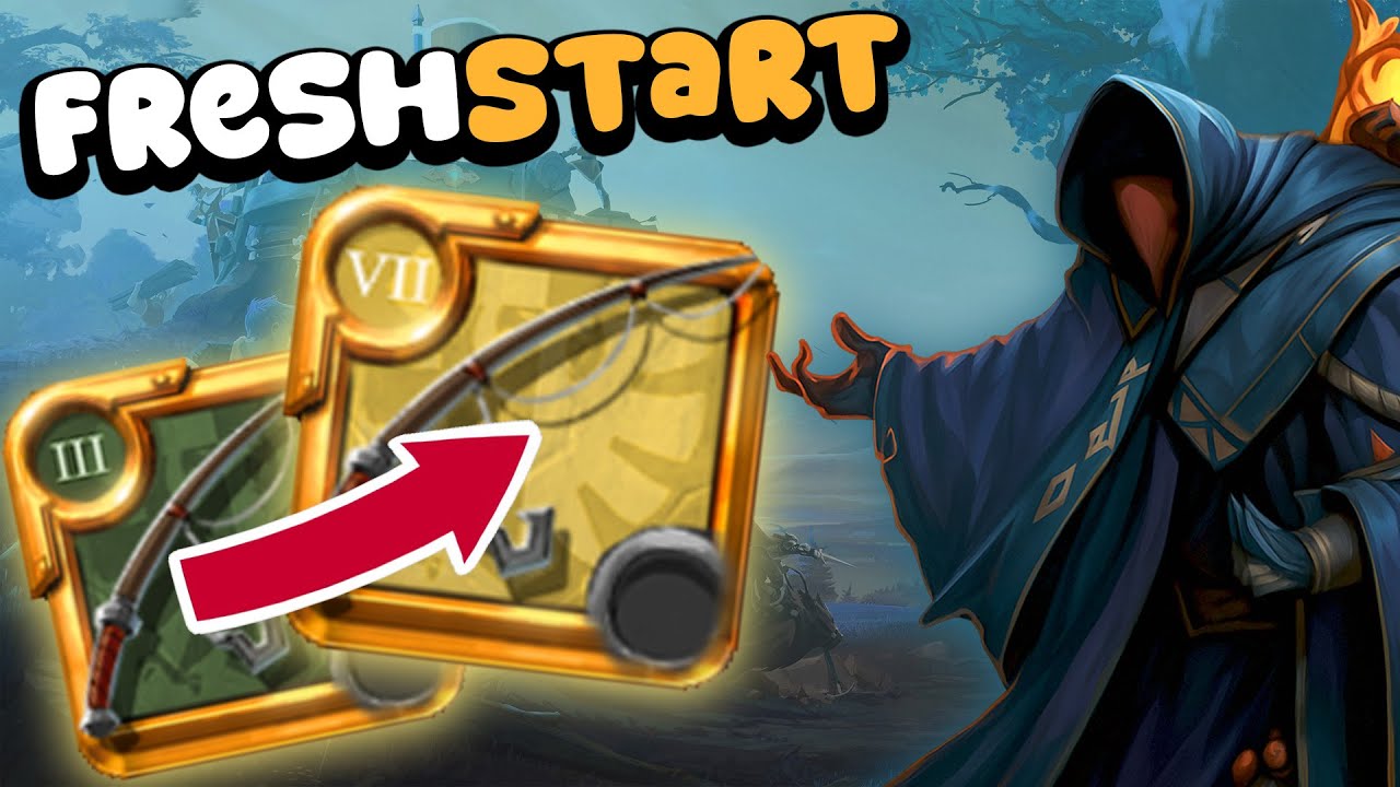 Zero to Hero Fishing🎣 – From Level 0 to 7 in One Day🤔 || Albion online