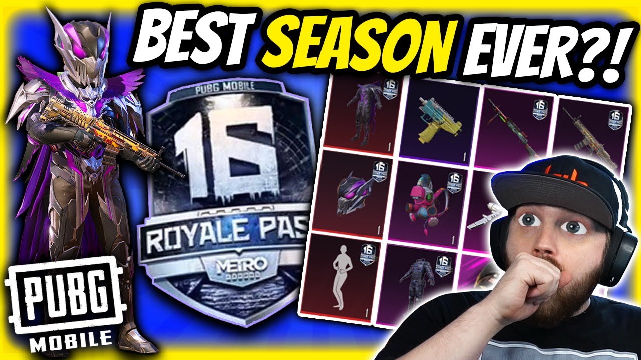 SEASON 16 ROYALE PASS REWARDS | BEST PUBG MOBILE RP EVER?