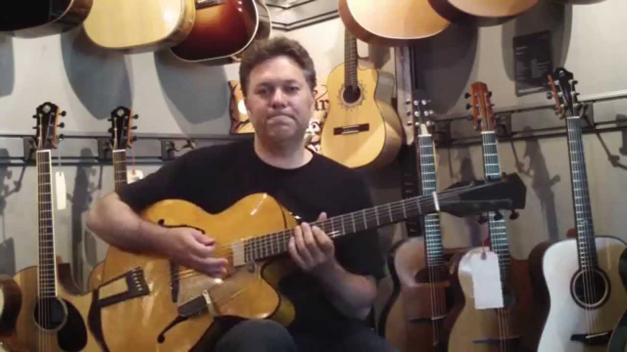 2011 Michael Dunn Archtop Guitar at Bluedog Guitars