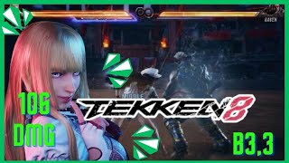 Tekken 8 Lili Feisty Rabbit dance Combo Memo screenshot 5