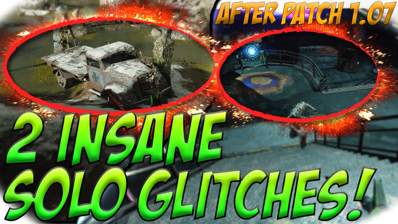 2  INSANE SOLO GLITCHES IN BLACK OPS COLD WAR ZOMBIES AFTER PATCH 1.07!! SOLO ZOMBIE GLITCHES!!