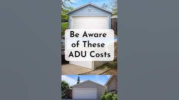 Hidden Costs in ADU Construction: What You Need to Know! #shorts