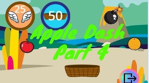 Scratch Tutorial | Apple Dash | Part 4 | Scratch how to make an Apple Catching Game