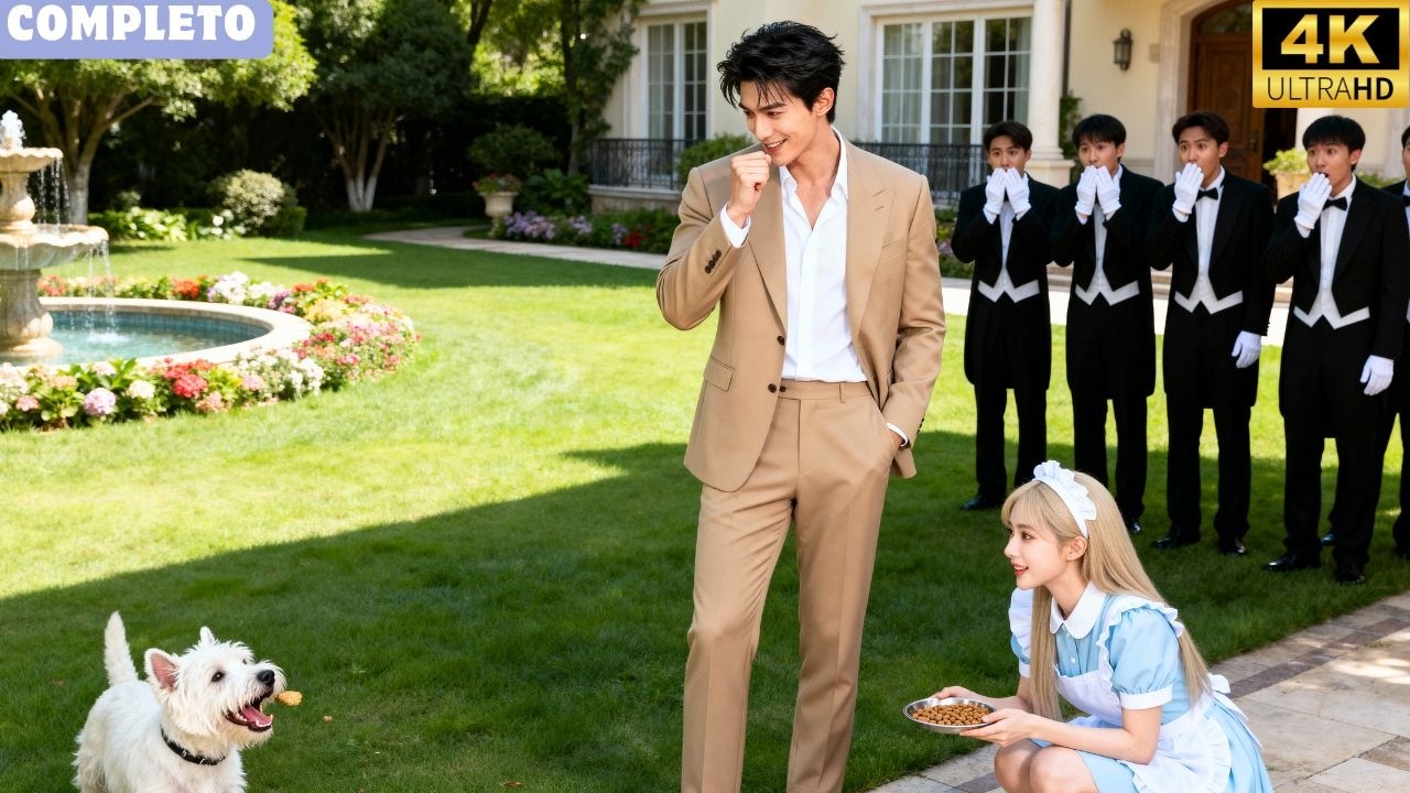 El perro del CEO solo comía la comida que ella preparaba. Al seguirla… él cayó rendido a su encanto