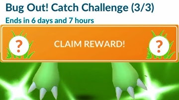 Pokemon GO : Bug Out Collection challenge