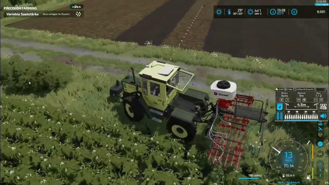 (LS22) Frühling 12 heute werden wir das Feld 5 mit Ölrettich ansehen YouTube