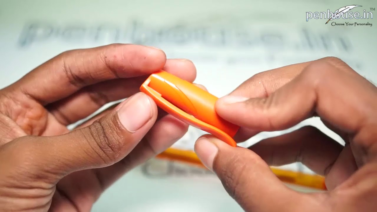 Flair model no 12288 Peach Liquid Ink Orange Color Body YouTube