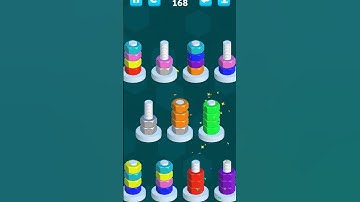 #nutsort level 168 hard challenge